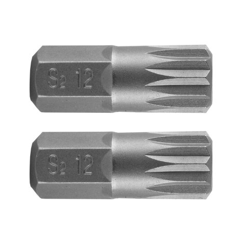 Końcówka Spline M12 x 30 mm, S2 x 2 szt. Końcówka Spline M12 x 30 mm, S2 x 2 szt.