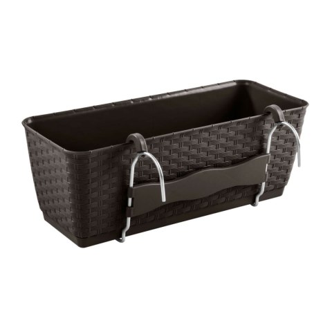 Doniczka rattanowa z hakami Ratolla DRL400PW umbra Doniczka rattanowa z hakami Ratolla DRL400PW umbra