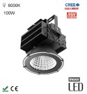 Lampa przemysłowa led zimna high bay 100w 6000-6500k 9000lm