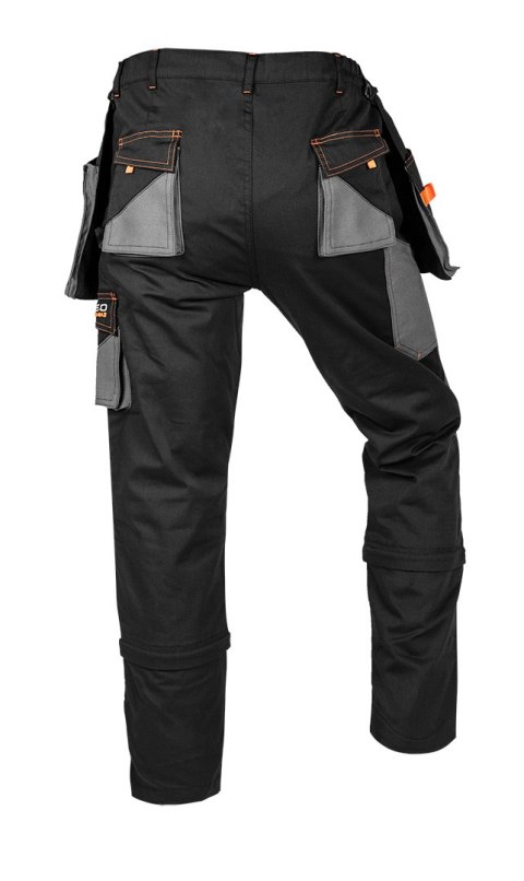 Spodnie robocze HD Slim, odpinane kieszenie, rozmiar M Spodnie robocze HD Slim, odpinane kieszenie, rozmiar M