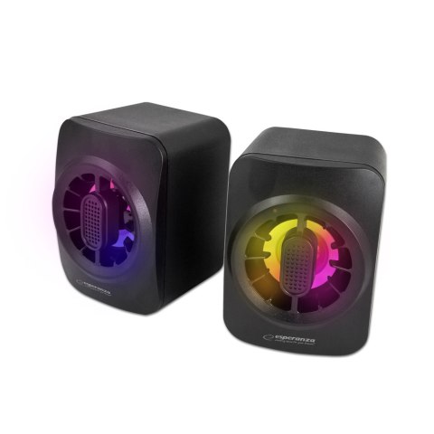 EGS104 Esperanza głośniki 2.0 usb led rainbow sakara EGS104 Esperanza głośniki 2.0 usb led rainbow sakara