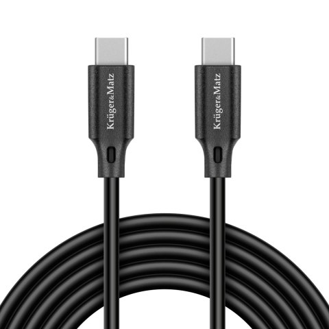 Kabel USB typu C - USB typu C 100 W 2,5 m Kruger&Matz Basic Kabel USB typu C - USB typu C 100 W 2,5 m Kruger&Matz Basic