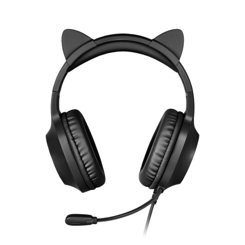 Gamingowe słuchawki nauszne dla dzieci Kruger&Matz Gamer Kids, kolor czarny Gamingowe słuchawki nauszne dla dzieci Kruger&Matz Gamer Kids, kolor czarny