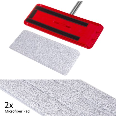 Mop płaski z wiadrem i wyciskaczem GreenBlue, dwa wkłady microfibra HQ, pojemność 5,7L, MaxiClean GB870 Mop płaski z wiadrem i wyciskaczem GreenBlue, dwa wkłady microfibra HQ, pojemność 5,7L, MaxiClean GB870