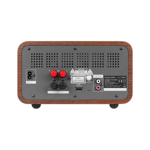 Wieża lampowa Kruger&Matz KM1961 (CD, USB, Bluetooth + NFC, radio cyfrowe DAB+, FM) Wieża lampowa Kruger&Matz KM1961 (CD, USB, Bluetooth + NFC, radio cyfrowe DAB+, FM)