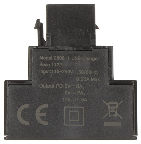 ŁADOWARKA USB FX-USB-C-FC/B KEYSTONE