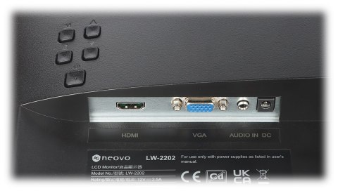 MONITOR VGA, HDMI, AUDIO NEOVO/LW-2202 21.5 " MONITOR VGA, HDMI, AUDIO NEOVO/LW-2202 21.5 "