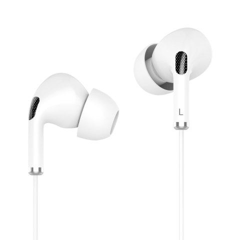 Słuchawki dokanałowe z mikrofonem na USB-C Kruger&Matz C1 białe Słuchawki dokanałowe z mikrofonem na USB-C Kruger&Matz C1 białe