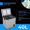 AD 8081 Lodówka kompresorowa turystyczna 40l