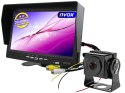 Monitor samochodowy lcd 7cali 4pin 12v 24v oraz 1 kamera