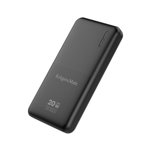 PowerBank Kruger&Matz 10000 mAh Li-pol z funkcją QC oraz PD PowerBank Kruger&Matz 10000 mAh Li-pol z funkcją QC oraz PD