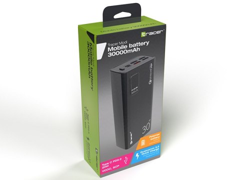 Power bank TRACER MODI 30000mAh QC3.0+PD+SCP Power bank TRACER MODI 30000mAh QC3.0+PD+SCP