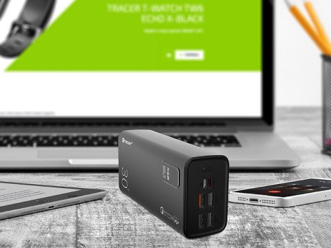 Power bank TRACER MODI 30000mAh QC3.0+PD+SCP Power bank TRACER MODI 30000mAh QC3.0+PD+SCP