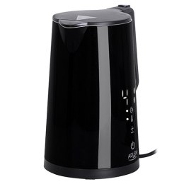 AD 1345 black Czajnik metalowy led z regulacją temperatury 1,7l strix