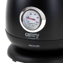 CR 1344 black Czajnik metalowy z termometrem 1,7l