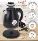 CR 1344 black Czajnik metalowy z termometrem 1,7l