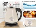 CR 1344 creme Czajnik metalowy z termometrem 1,7l