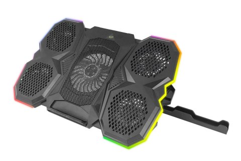 EGC107 Esperanza podstawka chłodząca gaming pod notebook led rgb breva EGC107 Esperanza podstawka chłodząca gaming pod notebook led rgb breva