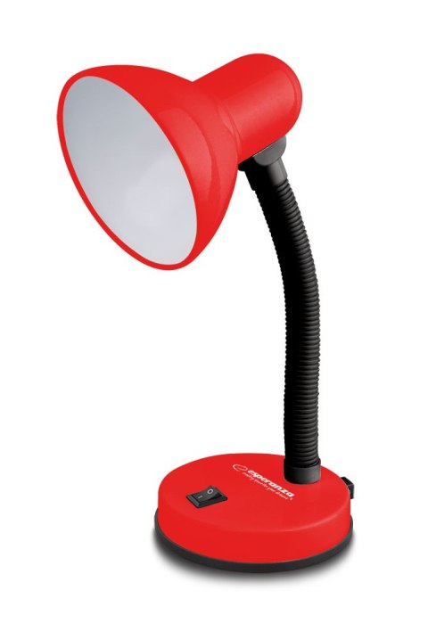 ELD109R Esperanza lampka biurkowa e27 vega czerwona ELD109R Esperanza lampka biurkowa e27 vega czerwona