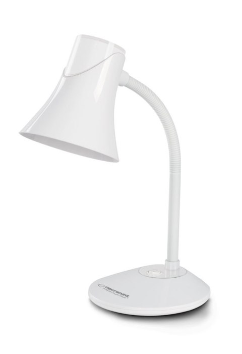 ELD111W Esperanza lampka biurkowa e27 polaris biała ELD111W Esperanza lampka biurkowa e27 polaris biała