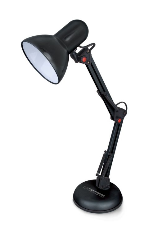 ELD112K Esperanza lampka biurkowa e27 avior czarna ELD112K Esperanza lampka biurkowa e27 avior czarna