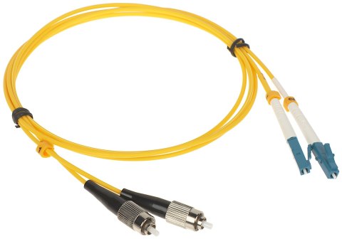 PATCHCORD JEDNOMODOWY PC-2FC/2LC 1 m PATCHCORD JEDNOMODOWY PC-2FC/2LC 1 m