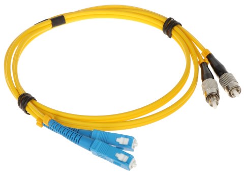 PATCHCORD JEDNOMODOWY PC-2FC/2SC 1 m PATCHCORD JEDNOMODOWY PC-2FC/2SC 1 m