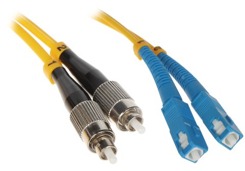 PATCHCORD JEDNOMODOWY PC-2FC/2SC 1 m PATCHCORD JEDNOMODOWY PC-2FC/2SC 1 m
