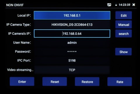 WIELOFUNKCYJNY TESTER CCTV CS-HB-45H