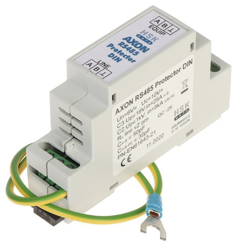 OGRANICZNIK PRZEPIĘĆ AXON-RS485/DIN LINII SYMETRYCZNEJ RS-485 OGRANICZNIK PRZEPIĘĆ AXON-RS485/DIN LINII SYMETRYCZNEJ RS-485