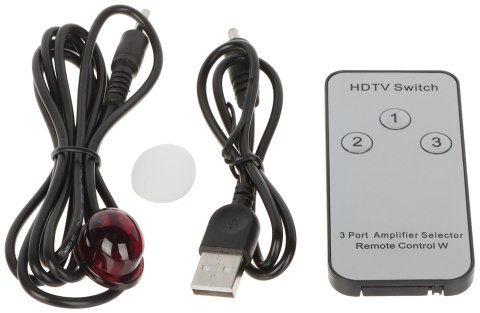 PRZEŁĄCZNIK HDMI-SW-3/1-IR-4K