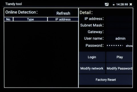 WIELOFUNKCYJNY TESTER CCTV CS-HB-45H