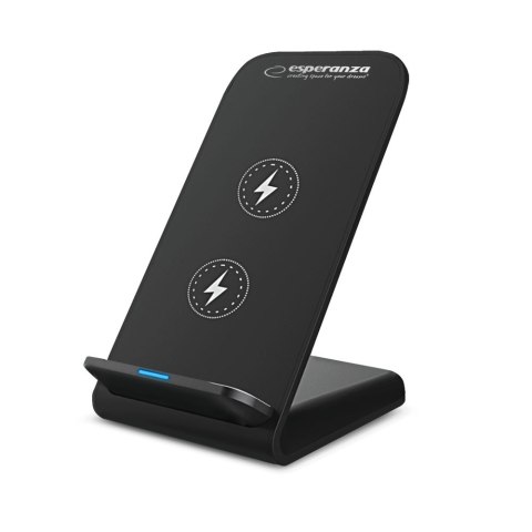 EZC101 Esperanza stojak biurkowy do telefonu z bezprzewodową ładowarką indukcyjną 15w photon EZC101 Esperanza stojak biurkowy do telefonu z bezprzewodową ładowarką indukcyjną 15w photon