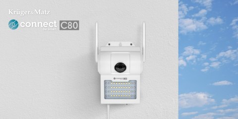 Kamera Wi-Fi zewnętrzna Kruger&Matz Connect C80 Tuya Kamera Wi-Fi zewnętrzna Kruger&Matz Connect C80 Tuya