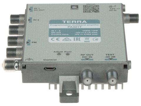 PROGRAMOWALNY WZMACNIACZ WIELOZAKRESOWY PA-321TP TERRA PROGRAMOWALNY WZMACNIACZ WIELOZAKRESOWY PA-321TP TERRA