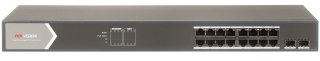 SWITCH POE DS-3E0518P-E/M 16-PORTOWY SFP Hikvision