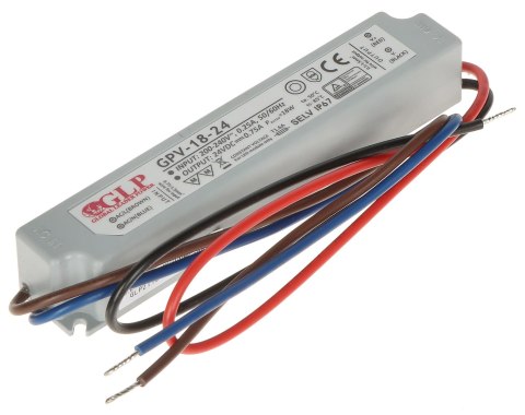 ZASILACZ IMPULSOWY 24V/0.75A/GPV ZASILACZ IMPULSOWY 24V/0.75A/GPV