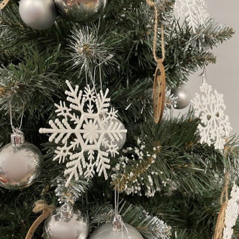 Bombki choinkowe- śnieżynki 12szt. Ruhhy 22516 Bombki choinkowe- śnieżynki 12szt. Ruhhy 22516