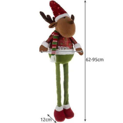 Renifer świąteczny- teleskopowy 95cm Ruhhy 22329 Renifer świąteczny- teleskopowy 95cm Ruhhy 22329