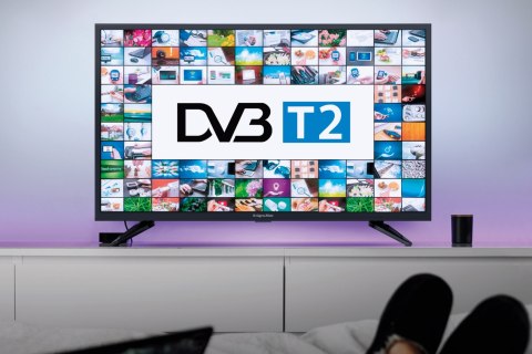 Telewizor Kruger&Matz 24" HD DVB-T2 H.265 HEVC 230/12V Telewizor Kruger&Matz 24" HD DVB-T2 H.265 HEVC 230/12V
