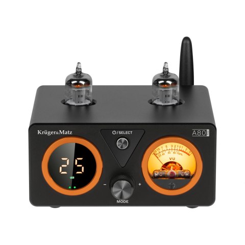 Wzmacniacz lampowy stereo Kruger&Matz model A80-PRO Wzmacniacz lampowy stereo Kruger&Matz model A80-PRO