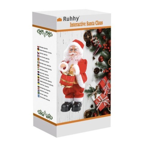 Mikołaj grający- figurka 30cm Ruhhy 22162 Mikołaj grający- figurka 30cm Ruhhy 22162