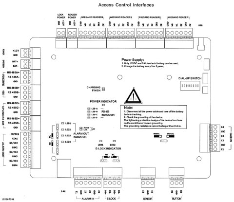 KONTROLER DOSTĘPU DS-K2602T Hikvision KONTROLER DOSTĘPU DS-K2602T Hikvision
