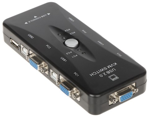 PRZEŁĄCZNIK VGA + USB VGA+USB-SW-4/1 PRZEŁĄCZNIK VGA + USB VGA+USB-SW-4/1