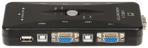 PRZEŁĄCZNIK VGA + USB VGA+USB-SW-4/1 PRZEŁĄCZNIK VGA + USB VGA+USB-SW-4/1