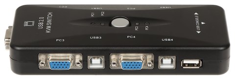 PRZEŁĄCZNIK VGA + USB VGA+USB-SW-4/1 PRZEŁĄCZNIK VGA + USB VGA+USB-SW-4/1