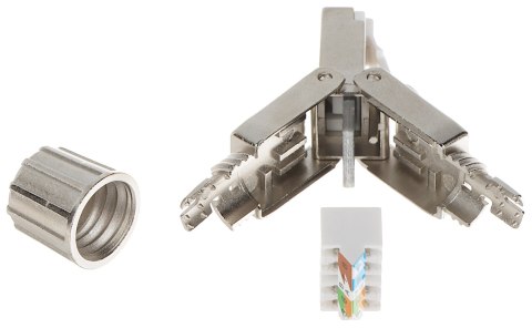 WTYK MODULARNY EKRANOWANY RJ45/FTP7-HAND