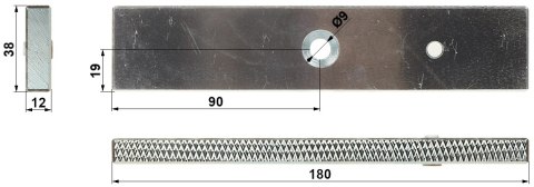 ZWORA ELEKTROMAGNETYCZNA ZEW-280 ZWORA ELEKTROMAGNETYCZNA ZEW-280