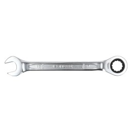 Klucz oczkowo-płaski z grzechotką, crv, 19mm, proline