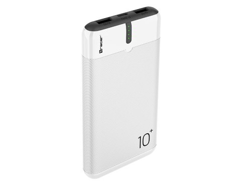 Power bank TRACER EnerGo 10000mAh white/black Power bank TRACER EnerGo 10000mAh white/black